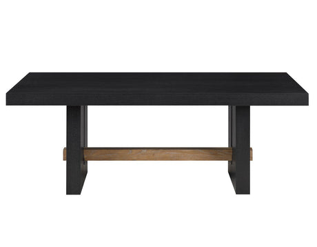 Aubrey Black 48″ Coffee Table by Steve Silver at Eve Furniture