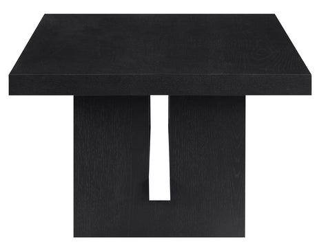 Aubrey Black 48″ Coffee Table by Steve Silver at Eve Furniture