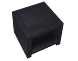 Aubrey End Table, Black by Steve Silver at Eve Furniture