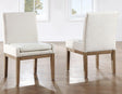 Aubrey Parsons Chair, Driftwood finish by Steve Silver at Eve Furniture