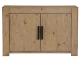 Aubrey Waxed Driftwood 7-Piece 78-96″ Dining Set by Steve Silver at Eve Furniture