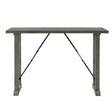 Auburndale Light Gray Counter Height Table by Homelegance at Eve Furniture