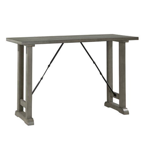 Auburndale Light Gray Counter Height Table by Homelegance at Eve Furniture