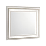 Audra White Mirror (Mirror Only) by Homelegance at Eve Furniture