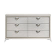 Audra White Panel Bedroom Set by Homelegance at Eve Furniture