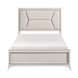 Audra White Queen Panel Bed by Homelegance at Eve Furniture