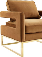 Avery Velvet Accent Chair by TOV Furniture at Eve Furniture