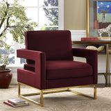 Avery Velvet Accent Chair by TOV Furniture at Eve Furniture