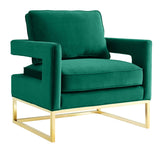 Avery Velvet Accent Chair by TOV Furniture at Eve Furniture