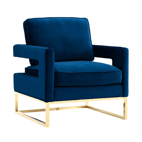 Avery Velvet Accent Chair by TOV Furniture at Eve Furniture
