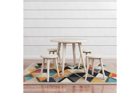 Blariden Natural Table and Chairs