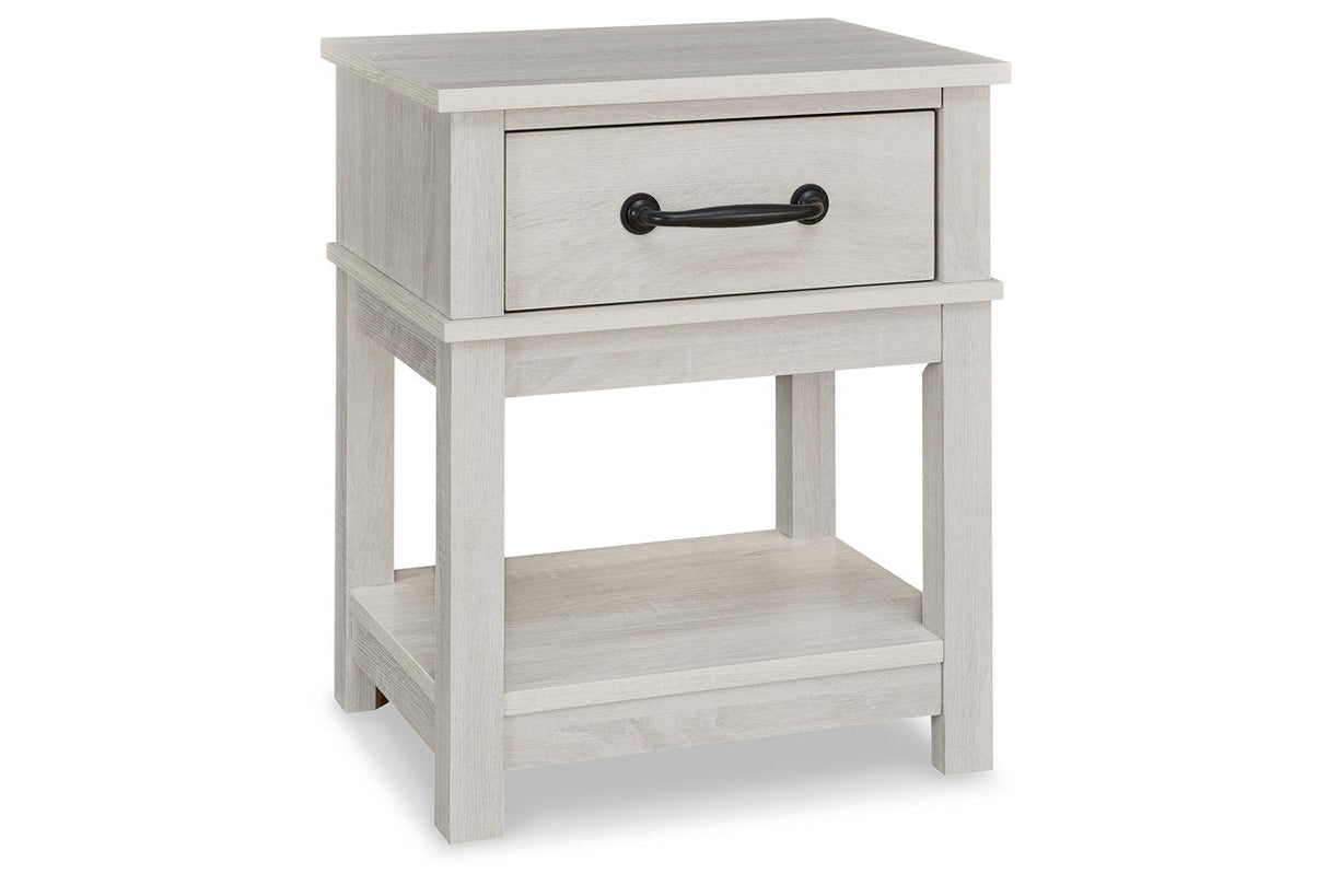 Dorrinson White Nightstand