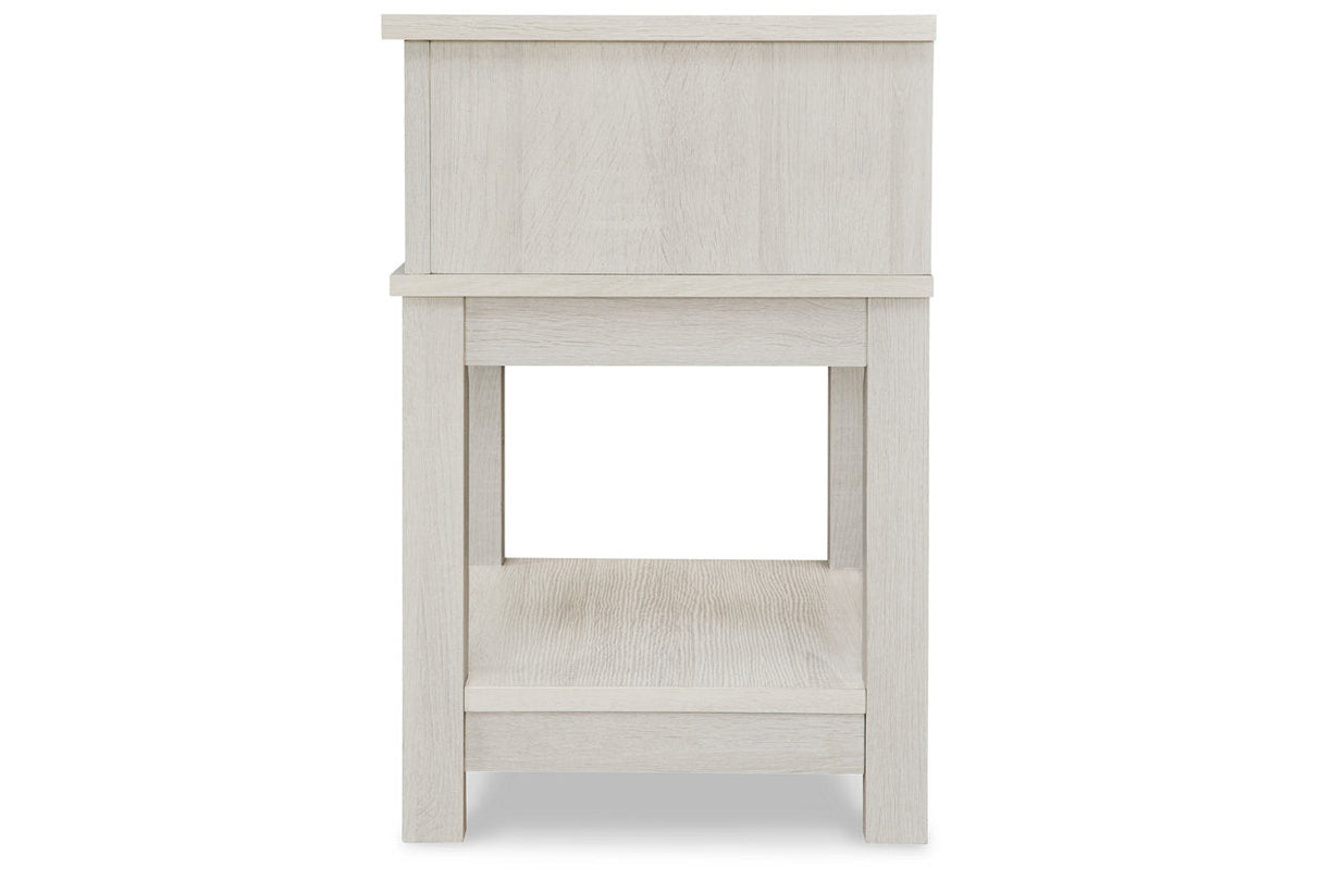 Dorrinson White Nightstand