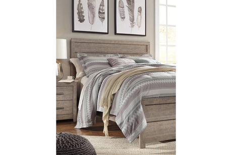 Culverbach Gray King Panel Bed