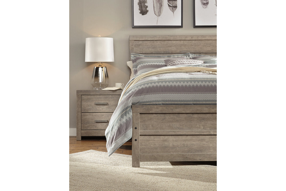 Culverbach Gray King Platform Bed