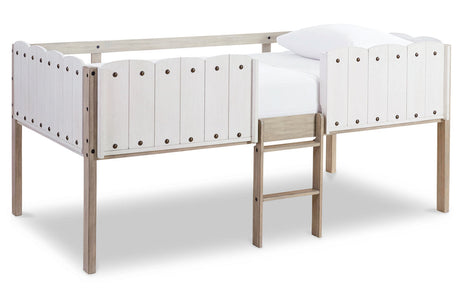 Wrenalyn Two-tone Twin Loft Bed Frame