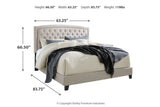 Jerary Gray Queen Upholstered Bed