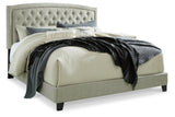 Jerary Gray King Upholstered Bed