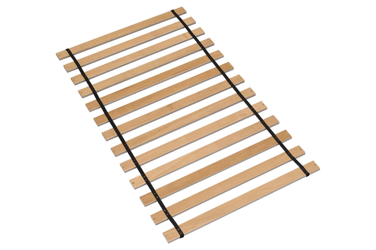 Frames and Rails Brown Twin Roll Slat