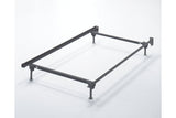 Frames and Rails Metallic Twin/Full Bolt on Bed Frame