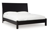 Danziar Black King Platform Bed