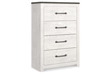 Gerridan White/Gray Chest of Drawers