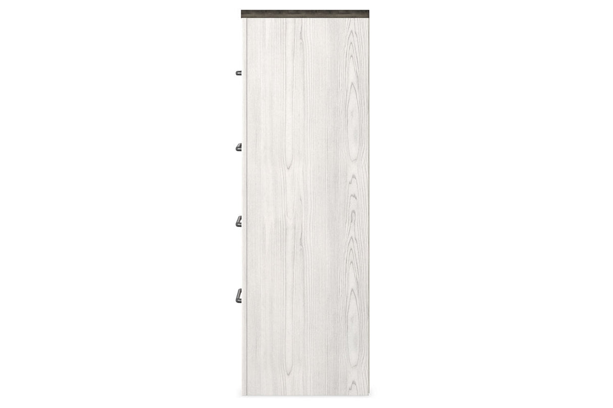 Gerridan White/Gray Chest of Drawers