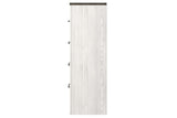 Gerridan White/Gray Chest of Drawers