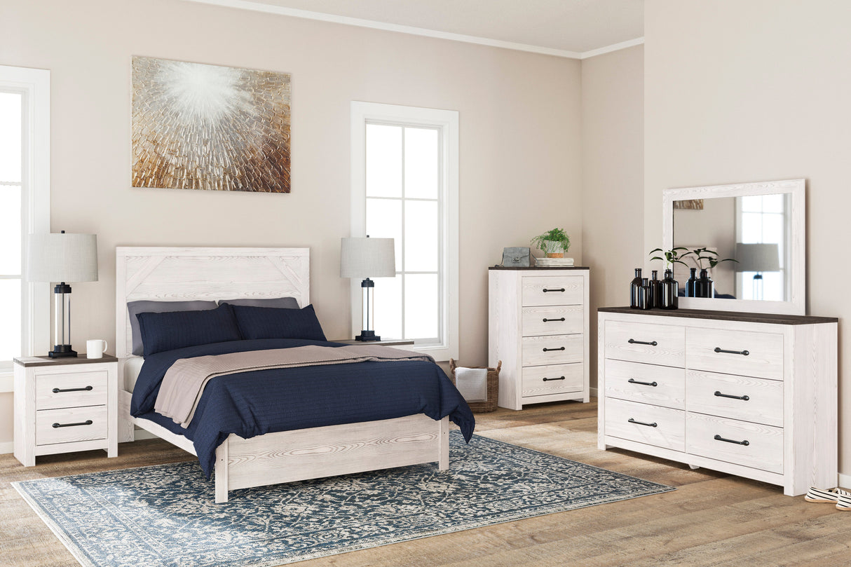 Gerridan White/Gray Panel Youth Bedroom Set