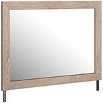 Senniberg Light Brown/White Bedroom Mirror (Mirror Only)