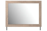 Senniberg Light Brown/White Bedroom Mirror (Mirror Only)