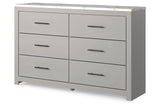 Cottonburg Light Gray/White Dresser