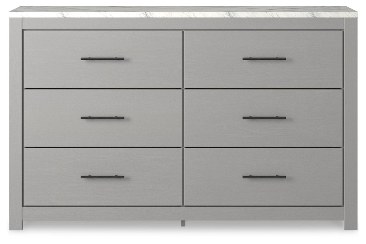 Cottonburg Light Gray/White Dresser