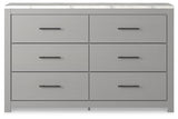 Cottonburg Light Gray/White Dresser