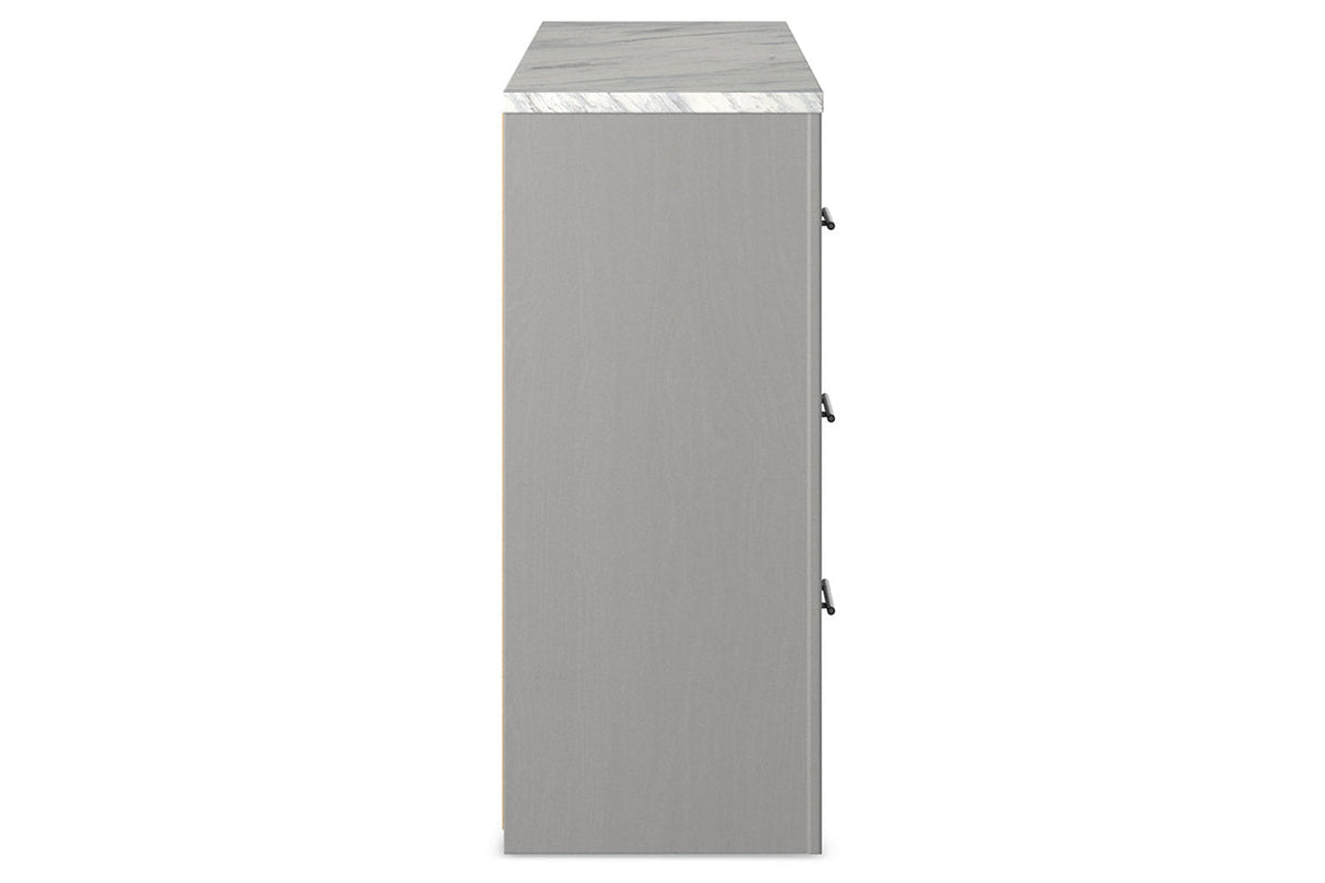 Cottonburg Light Gray/White Dresser