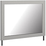 Cottonburg Light Gray/White Bedroom Mirror (Mirror Only)