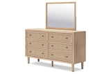 Cielden Two-tone Dresser and Mirror