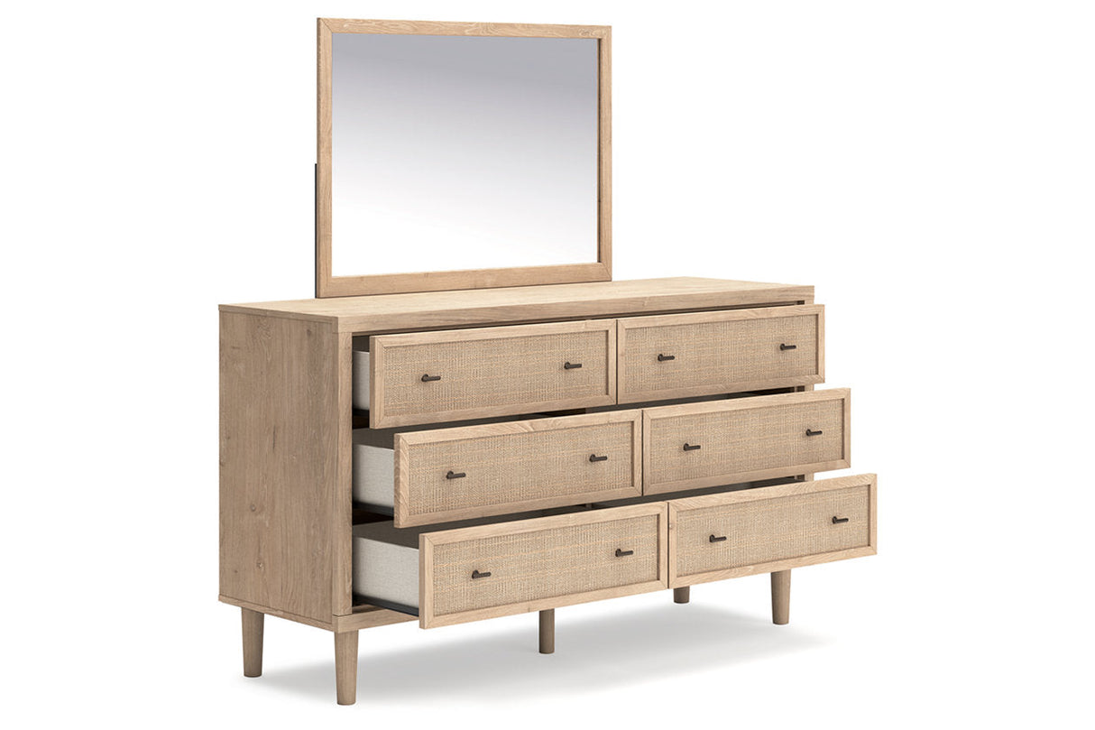 Cielden Two-tone Dresser and Mirror