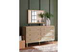 Cielden Two-tone Dresser and Mirror