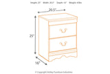 Huey Vineyard Black Nightstand