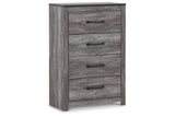 Bronyan Dark Gray Chest of Drawers