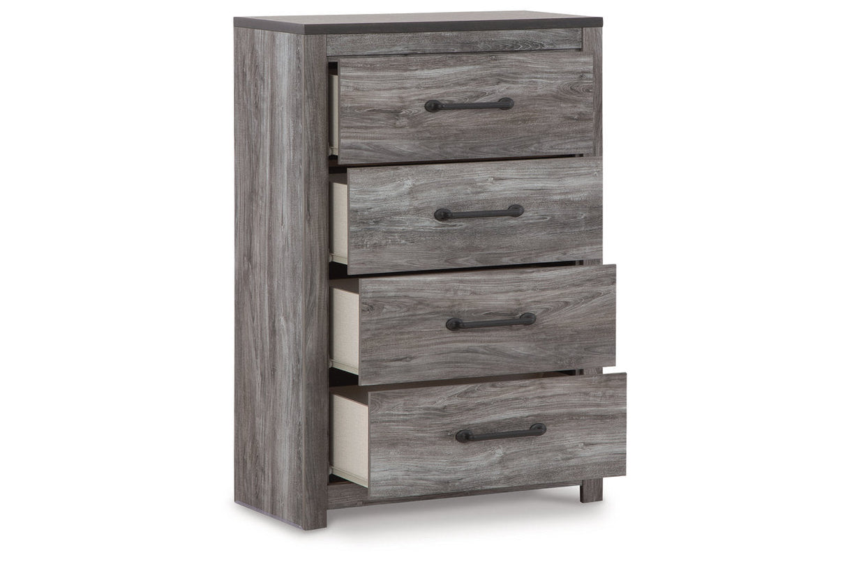 Bronyan Dark Gray Chest of Drawers