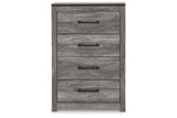 Bronyan Dark Gray Chest of Drawers