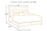 Dolante Gray King Upholstered Bed