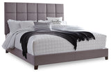 Dolante Gray King Upholstered Bed