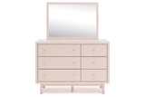 Wistenpine Blush Dresser and Mirror