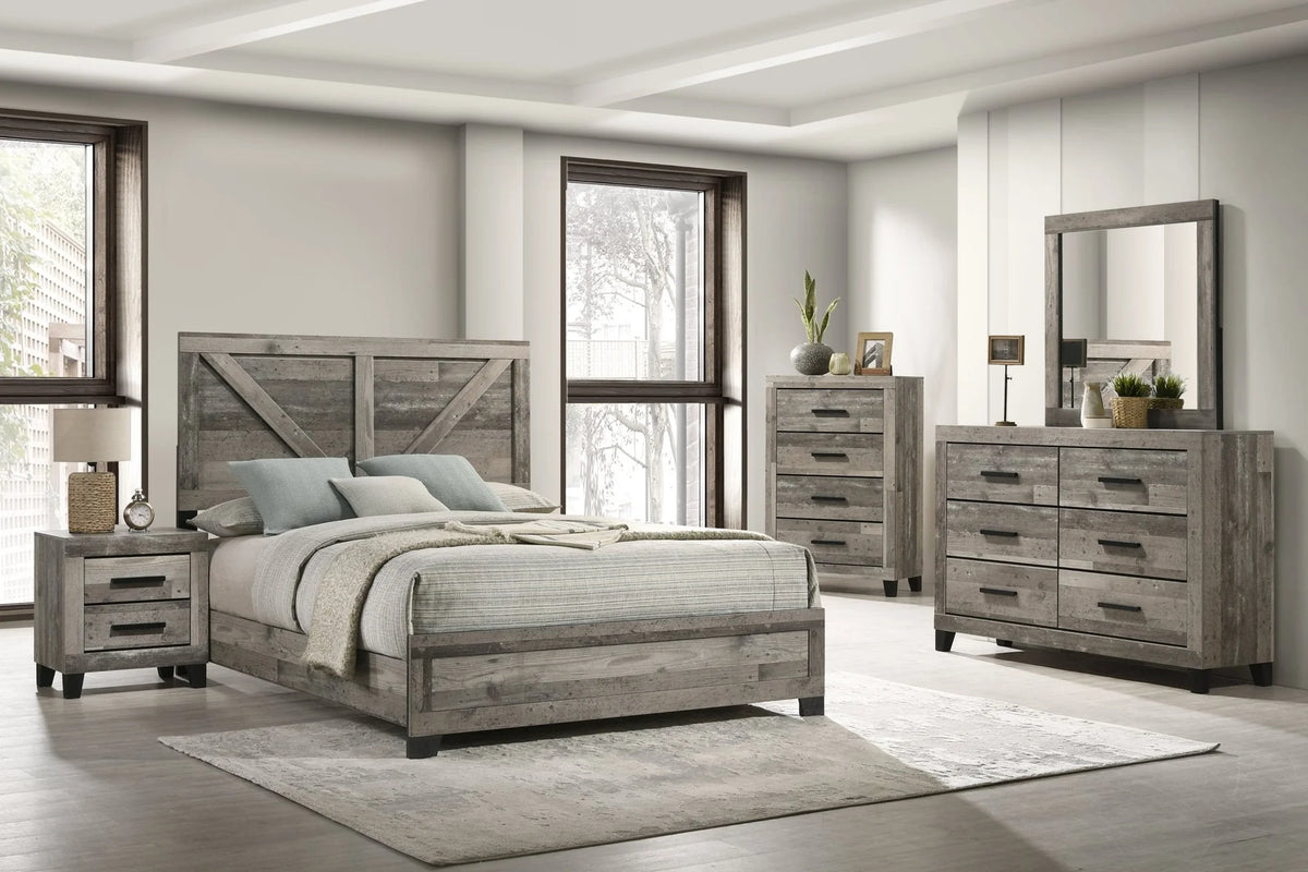 Balo Grey Bedroom Set [Special Price]