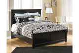 Maribel Black Queen Panel Bed