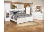 Bostwick Shoals White King Panel Bed