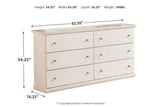 Bostwick Shoals White Dresser